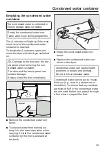 Предварительный просмотр 39 страницы Miele TED 265 WP Operating Instructions Manual