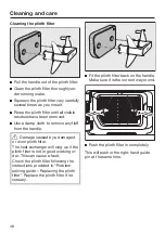 Предварительный просмотр 48 страницы Miele TED 265 WP Operating Instructions Manual