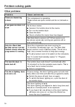 Предварительный просмотр 56 страницы Miele TED 265 WP Operating Instructions Manual