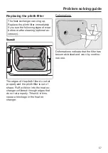 Предварительный просмотр 57 страницы Miele TED 265 WP Operating Instructions Manual