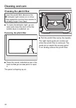 Предварительный просмотр 48 страницы Miele TEF 765 WP Operating Instructions Manual