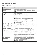 Preview for 58 page of Miele TEH 785 WP Operating Instructions Manual