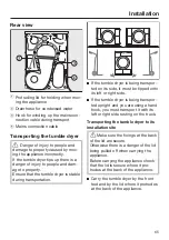 Preview for 65 page of Miele TEH 785 WP Operating Instructions Manual