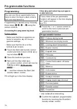 Preview for 78 page of Miele TEH 785 WP Operating Instructions Manual