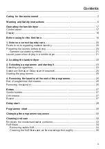 Preview for 3 page of Miele TKB 350 WP Operating Instructions Manual