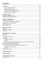 Preview for 4 page of Miele TKB 350 WP Operating Instructions Manual