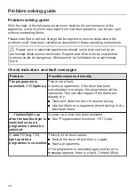 Preview for 44 page of Miele TKB 350 WP Operating Instructions Manual