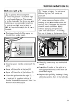 Preview for 49 page of Miele TKB 350 WP Operating Instructions Manual