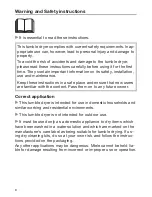 Preview for 6 page of Miele TKB 440 WP Operating Instructions Manual