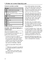 Preview for 20 page of Miele TKB 440 WP Operating Instructions Manual