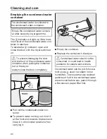 Preview for 32 page of Miele TKB 440 WP Operating Instructions Manual