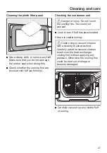 Предварительный просмотр 37 страницы Miele TKB 550 WP Operating Instructions Manual