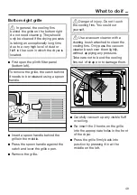 Предварительный просмотр 49 страницы Miele TKB 550 WP Operating Instructions Manual