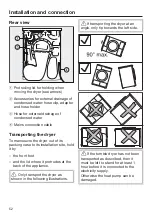 Предварительный просмотр 52 страницы Miele TKB 550 WP Operating Instructions Manual