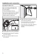 Предварительный просмотр 56 страницы Miele TKB 550 WP Operating Instructions Manual