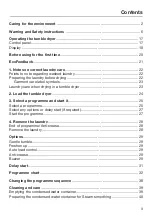 Preview for 3 page of Miele TKG 440 WP Operating Instructions Manual