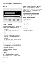 Preview for 18 page of Miele TKG 440 WP Operating Instructions Manual