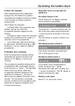 Preview for 19 page of Miele TKG 440 WP Operating Instructions Manual