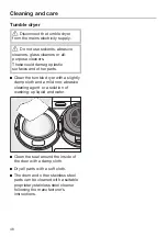 Preview for 46 page of Miele TKG 440 WP Operating Instructions Manual