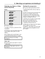 Preview for 27 page of Miele TKG 450 WP Operating Instructions Manual