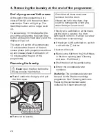 Preview for 28 page of Miele TKG 450 WP Operating Instructions Manual