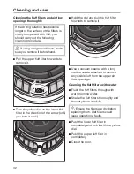 Preview for 42 page of Miele TKG 450 WP Operating Instructions Manual