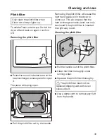 Предварительный просмотр 43 страницы Miele TKG 640 WP Operating Instructions Manual