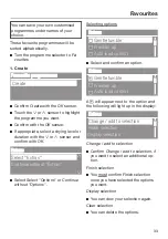 Preview for 33 page of Miele TKR 350 WP Operating Instructions Manual