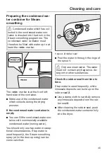 Preview for 45 page of Miele TKR 350 WP Operating Instructions Manual