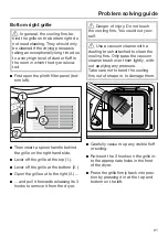 Preview for 61 page of Miele TKR 350 WP Operating Instructions Manual