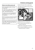 Preview for 63 page of Miele TKR 350 WP Operating Instructions Manual