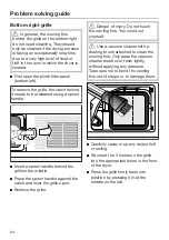 Предварительный просмотр 64 страницы Miele TKR 450 WP Operating Instructions Manual