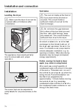 Предварительный просмотр 70 страницы Miele TKR 450 WP Operating Instructions Manual