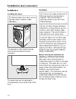 Предварительный просмотр 70 страницы Miele TKR 650 WP Operating Instructions Manual