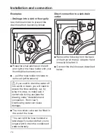 Предварительный просмотр 74 страницы Miele TKR 650 WP Operating Instructions Manual