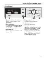 Предварительный просмотр 17 страницы Miele TMB 640 WP Operating Instructions Manual