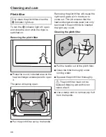 Предварительный просмотр 36 страницы Miele TMB 640 WP Operating Instructions Manual