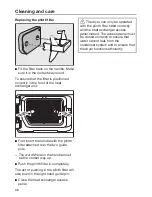 Предварительный просмотр 38 страницы Miele TMB 640 WP Operating Instructions Manual