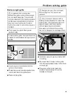 Предварительный просмотр 49 страницы Miele TMB 640 WP Operating Instructions Manual