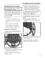 Предварительный просмотр 59 страницы Miele TMB 640 WP Operating Instructions Manual