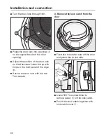 Предварительный просмотр 60 страницы Miele TMB 640 WP Operating Instructions Manual