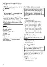 Preview for 72 page of Miele TMB540 WP Eco Operating Instructions Manual