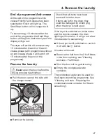 Preview for 27 page of Miele TMG 440 WP Operating Instructions Manual