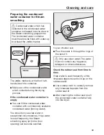 Preview for 39 page of Miele TMG 440 WP Operating Instructions Manual