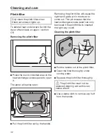 Preview for 42 page of Miele TMG 440 WP Operating Instructions Manual