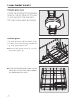 Preview for 26 page of Miele Touchtronic Premier Plus G 698 Operating Instructions Manual