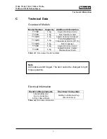 Preview for 15 page of Miele TOUCHTRONIC T 1303 Technical Information