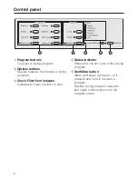 Preview for 6 page of Miele TOUCHTRONIC T 9802 Operating And Installation Instructions