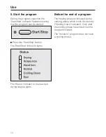 Preview for 12 page of Miele TOUCHTRONIC T 9802 Operating And Installation Instructions