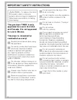 Preview for 6 page of Miele TOUCHTRONIC T 9820 Operating And Installation Instructions